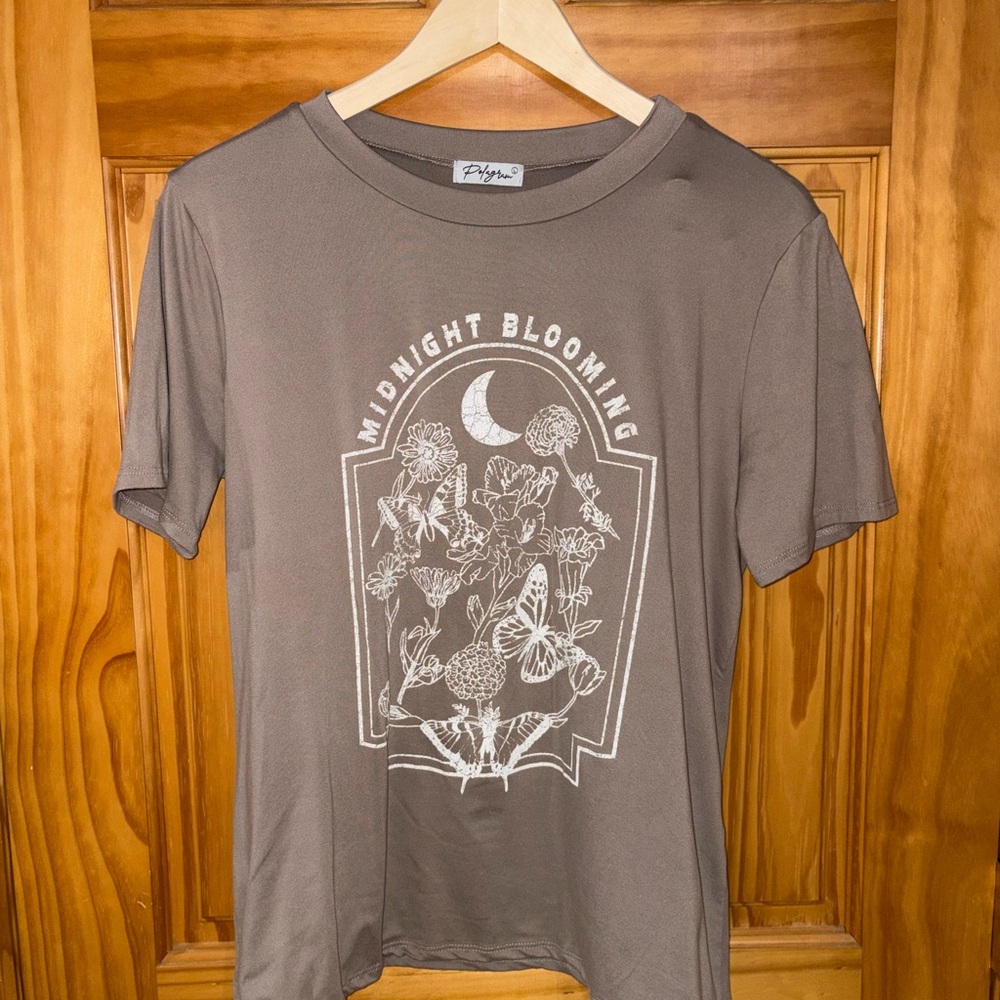 Polagram Taupe Knit Top